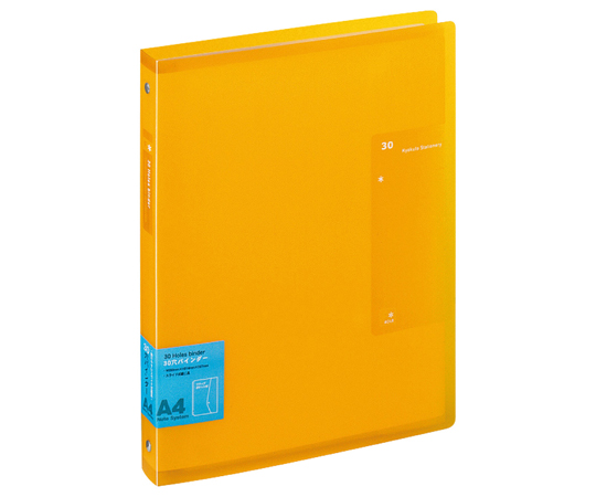 はる オレンジ、グリーン アクリルバインダー マルマン A5 バインダー クラルテ ライトグリーン F415-33 1