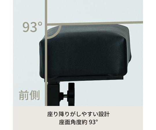 60-4146-03 レジチェア NK-059BKBK 【AXEL】 アズワン