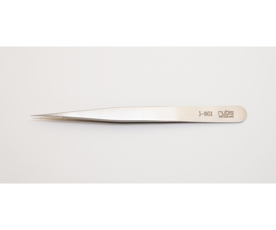 60-4418-33 超精密ピンセット No.3 INOX 3-INOX 【AXEL】 アズワン