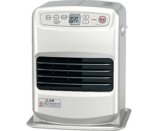 60-5120-07 家庭用石油ファンヒーター ムーンホワイト 429×371×299mm