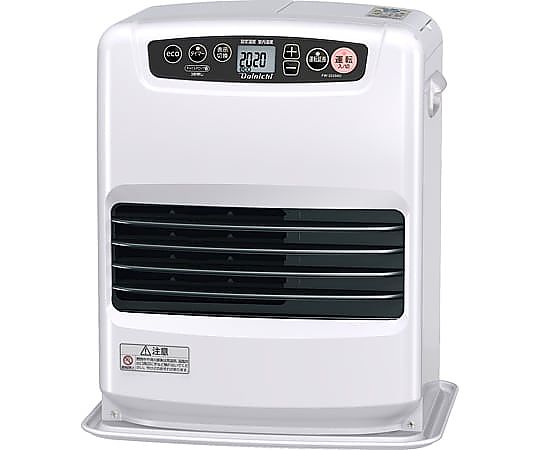 60-5120-07 家庭用石油ファンヒーター ムーンホワイト 429×371×299mm