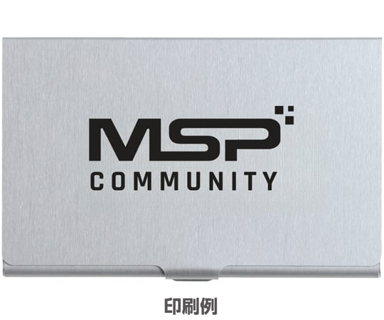 MOTHER リアルプリント　アルミ貼り　超レア　新品未使用 60-5715-23 アルミ名刺入れ 5298 【AXEL】 アズワン