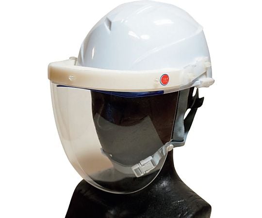 60-5722-03 超軽量球面スライド防災面（溝つきヘルメット用）521BSX-27