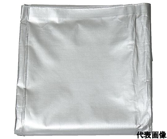 60-5779-97 ターピー UVシート #4000 シルバー 5.4m×5.4m UV4000