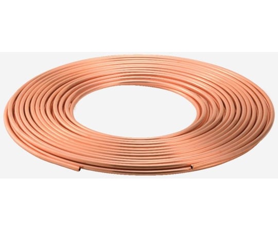 銅管 14kg 67-7127-62 銅コイル管（外径mm×肉厚mm×長さM） 12×1.5×30M 【AXEL