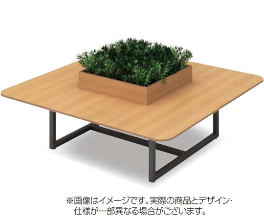 60-6114-50 ビッグテーブル フレームタイプ W2400×D2400×H720（+200