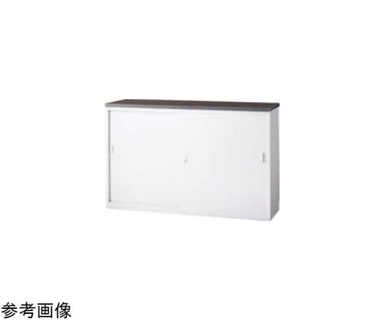 60-6139-76 ハイカウンター（Sタイプ鍵付） W1500×D454×H950 NSH-15S