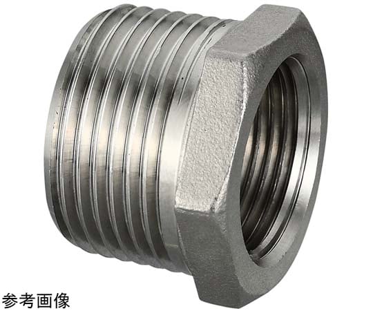 【10個セット】ステンレス製　ブッシング 60-6178-79 SFB型 ステンレスブッシング R1/4 × Rc1/8 SFB-0806