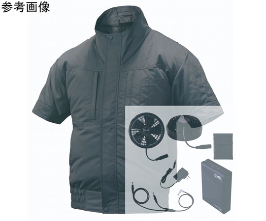 現在受注を停止している商品です］空調服® エレファン® 半袖タチエリ