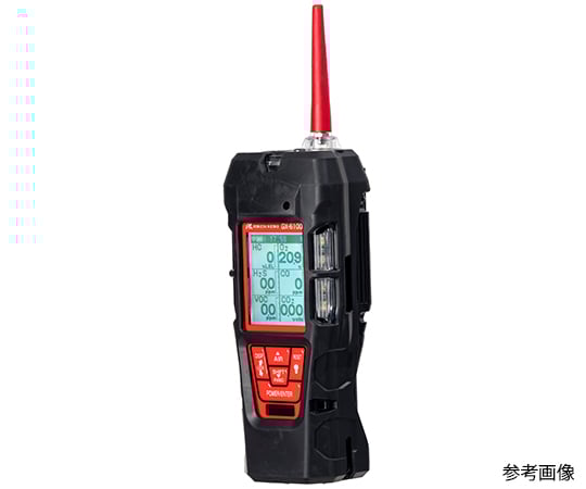 60-6941-86 携帯型マルチガス検知器GX-6100（メタン％LEL・酸素・硫化