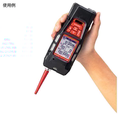 60-6941-95 携帯型ガス検知器GX-6100（VOC・ppb）充電池仕様