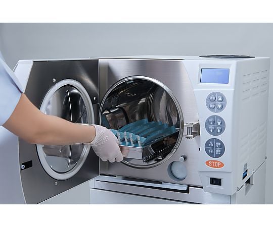 60-6945-55 小型包装品用高圧蒸気滅菌器 ユヤマクレーブC106 YS-A-C106