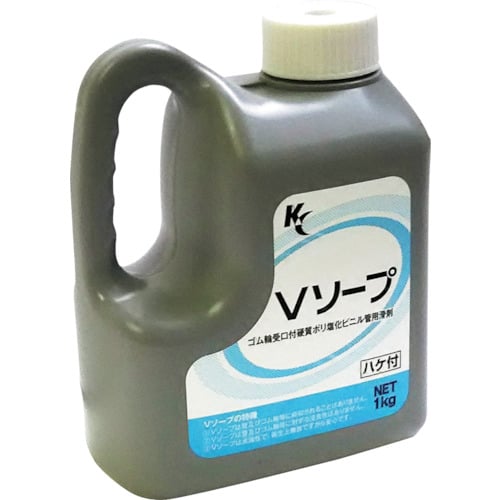 60-7096-37 ゴム隣接用潤滑剤 Vソープ 1KG VSOAP1KG 【AXEL】 アズワン