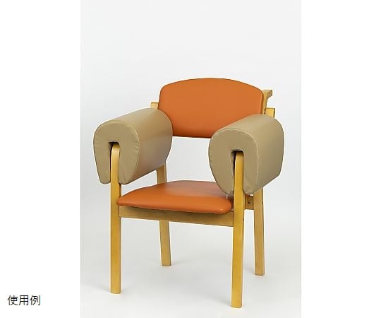 60-7103-99 サイドクッション ひじスポっ ブラウン SDC-HS25 PBR