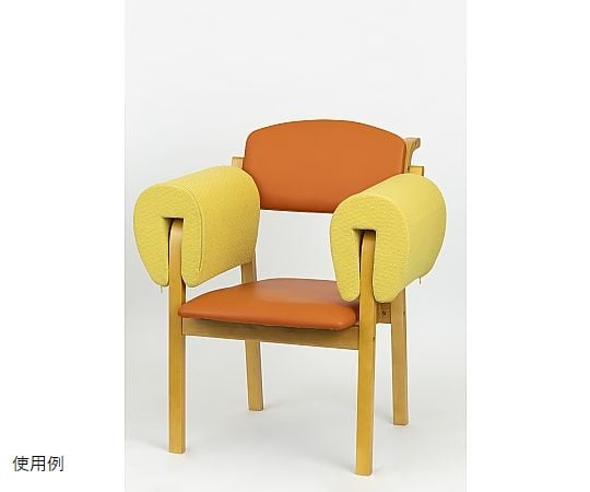 60-7104-01 サイドクッション ひじスポっ イエロー SDC-HS25 FYE