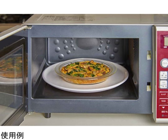 60-7211-67 パイ皿 20cm 耐熱ガラス HPZ-40-BK 【AXEL】 アズワン