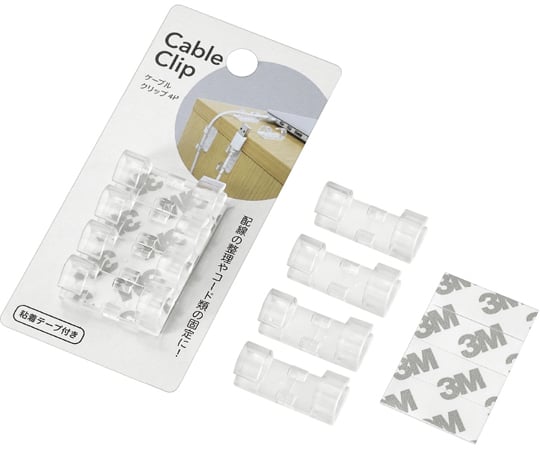 ケーブルクリップ 1箱 1006シリーズ エコー金属 【AXEL】 アズワン