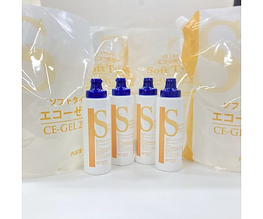 60-7664-60 エコーゼリー 2.5L ソフトタイプ（超音波検査用）1箱（4袋