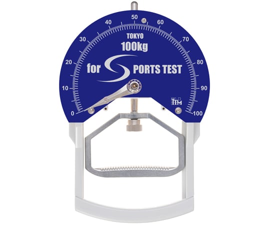 60-8041-76 新スメドレー握力計 100kg/スポーツテスト用 GS100 【AXEL