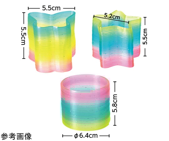 60-8878-25 クリアレインボースプリング 22003 【AXEL】 アズワン