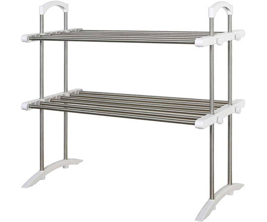 60-9063-15 シンク上収納 伸縮ステンレス整理棚 TOS-10 【AXEL】 アズワン