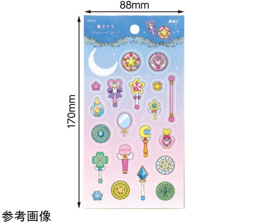 60-9582-34 シートシール 魔法少女 74712 【AXEL】 アズワン