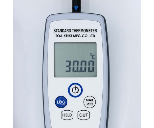 60-9594-49 高精度デジタル標準温度計 スタンダードサーモ 校正成績