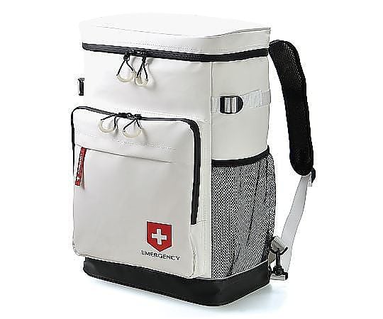 60-9608-56 防災リュック リュック単品 ホワイト 13-6185-01 【AXEL