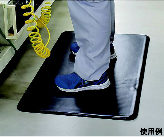 電床マット 1枚入 60-9631-81 エクスジェル® 疲労軽減床マット M 1ケース(2枚入) EGM30