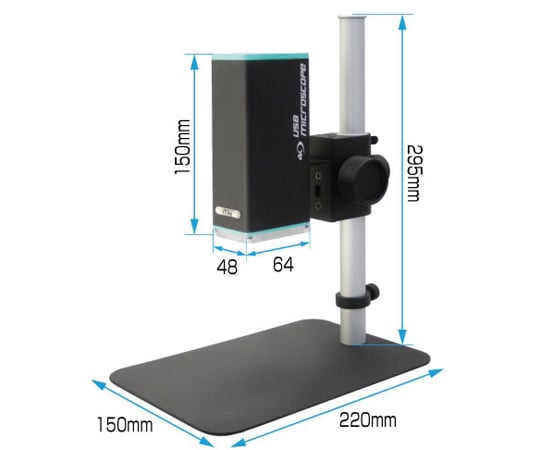 60-9818-99 4Kマイクロスコープ （USB出力） UM22 【AXEL】 アズワン