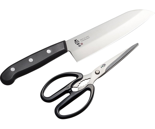 燕三 三徳包丁＆キッチンハサミ EM-069 - as kitchen（アズキッチン）