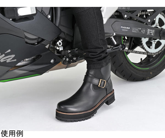 60-9975-55 HBS-008+ サイドゴアブーツ ブラック 27.5cm 62945 【AXEL