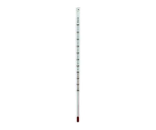 61-0016-14 赤液棒状温度計 －２０～５０℃ １５０ｍｍ JC-2097