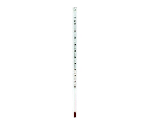 61-0016-16 Red Liquid Stick Thermometer 0 - 200℃ 150mm 【AXEL GLOBAL】ASONE