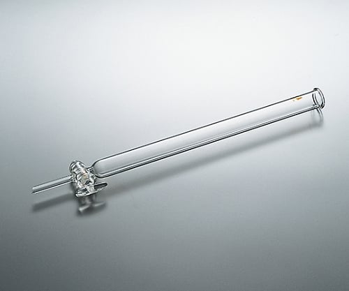 クロマト管(フィルター無・ガラスコック付) 40×L300