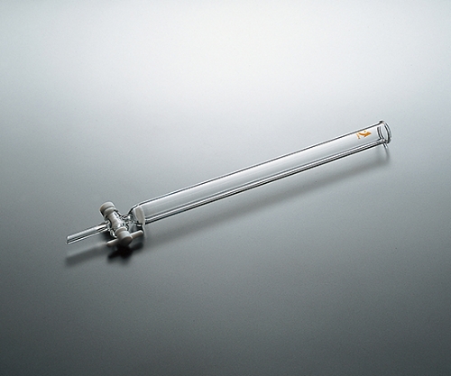 クロマト管(G3フィルター付・テフロンコック付) 30×L300