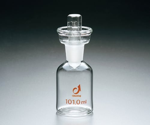 フラン瓶（ガラスカラー付） 100mL（等量） CL0700-01-10