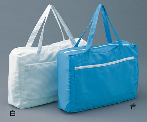 61-0074-37 ヨコ型携帯バッグ白 G8141-1 【AXEL】 アズワン