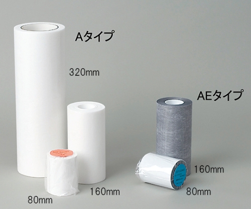 アドクリーン粘着ローラー・AEタイプスペア160mm幅 1箱（25本入）　AE160