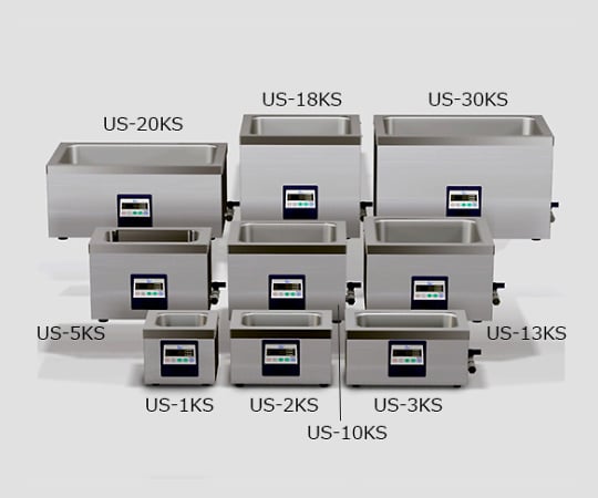 ［取扱停止］超音波洗浄機　364×213×240ｍｍ　卓上強力型　KSシリーズ　US-3KS