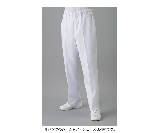 クリーンルーム用パンツ 白 3L