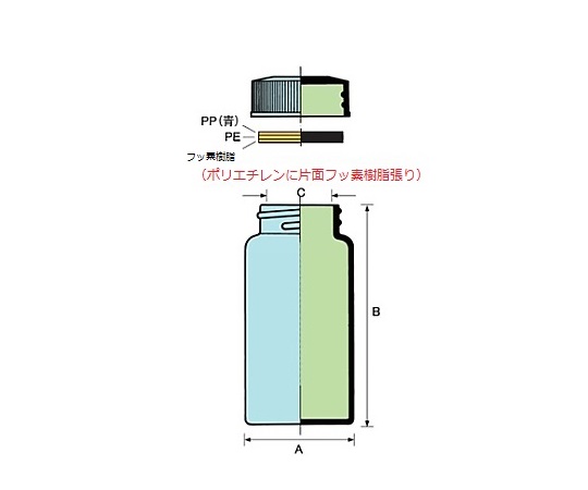 TSスクリュー管瓶　13.5ml　透明 No.4