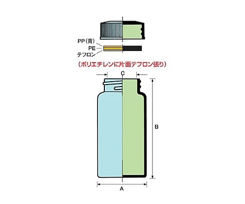 61-0144-48 TSスクリュー管 褐色 9.0ml No.3