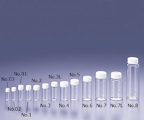 61-0144-98 FSスクリュー管 透明 10.0ml No.3L