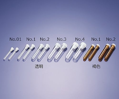 61-0148-23 ミクロチューブＮｏ．２ 本体のみ 透明４００本