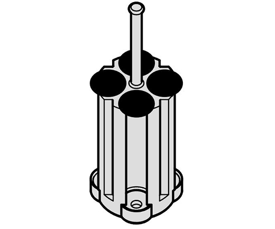 アダプター　2.6-7mL×4　A-4-38用　丸型バケット装備