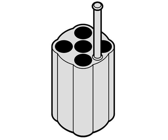 アダプター　1.1-1.4mL×5　A-4-38用　丸型バケット装備