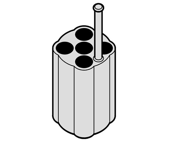 アダプター　2-7mL×5　A-4-38用　丸型バケット装備