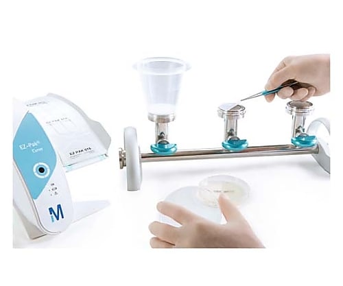 Microfil Funnel ＆ Filter 47mm 0.8um 100mL 白色 S-Pak 150×1ST MIAAWG100