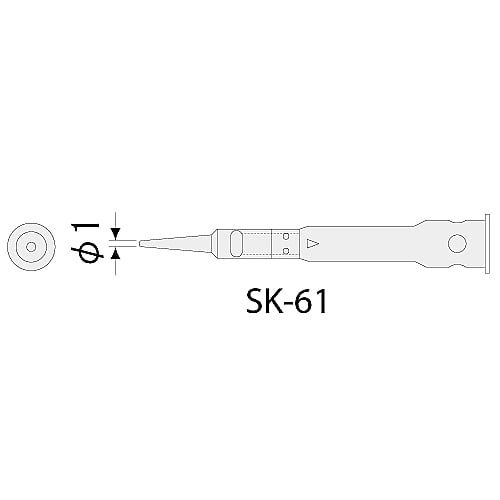 コテライザー　SK-60シリーズ用　半田コテチップ
